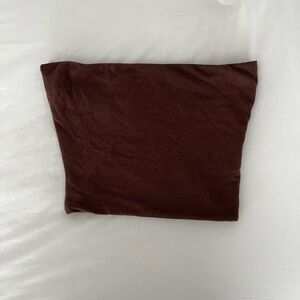 Windsor Chocolate Brown Tube Top